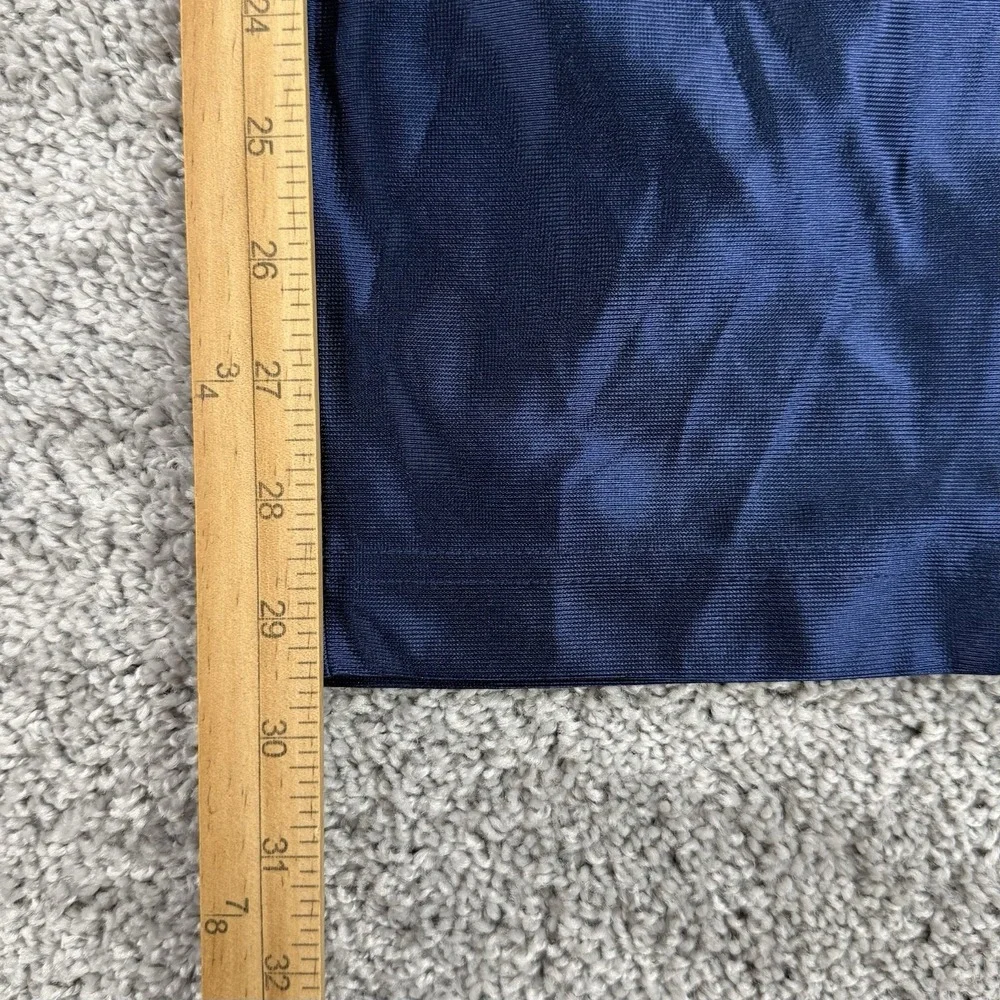 VTG Y2K Adidas Track Pants L Navy Dazzle Tear Away Wide Leg Warm Up